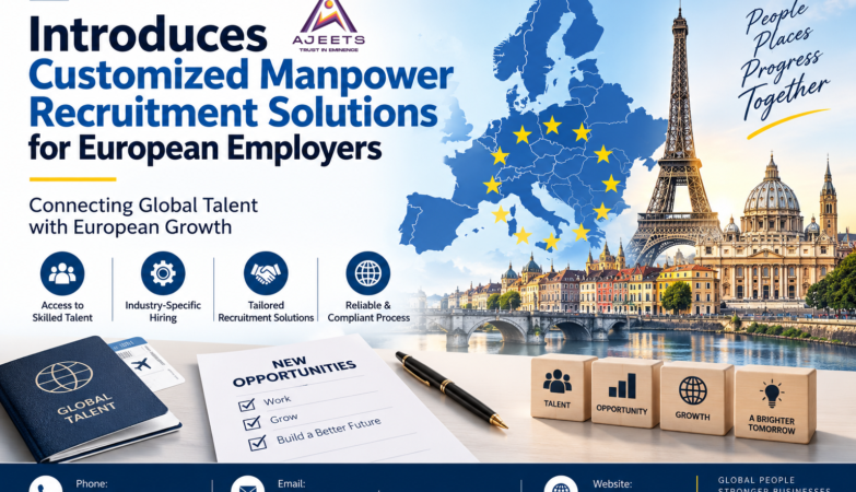 AJEETS Introduces Customized Manpower Recruitment Solutions for European Employers